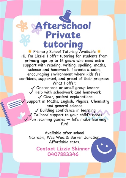 After School Private Tutoring