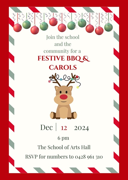 Festive BBQ & Carols