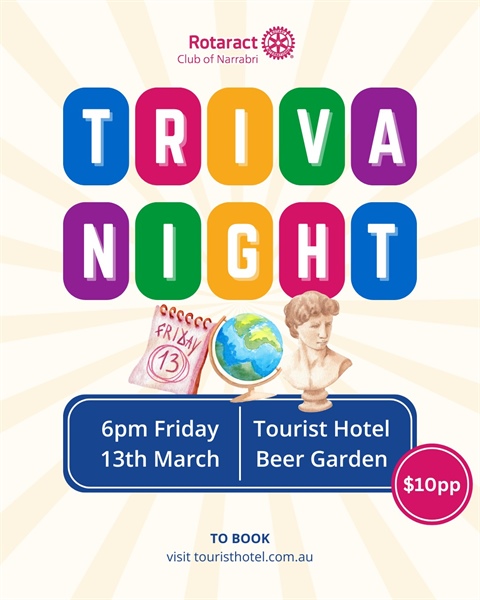 Trivia Night Tourist Hotel