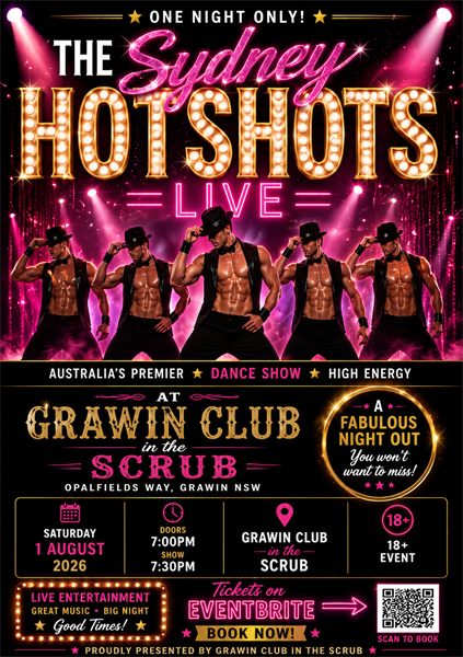The sydney Hot Shots Live
