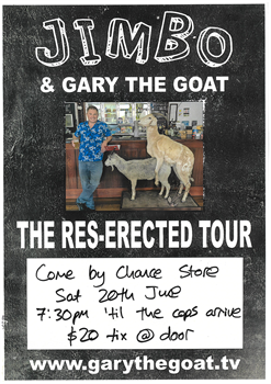 Jimbo and Gary the GOAT