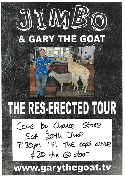 Jimbo and Gary the GOAT