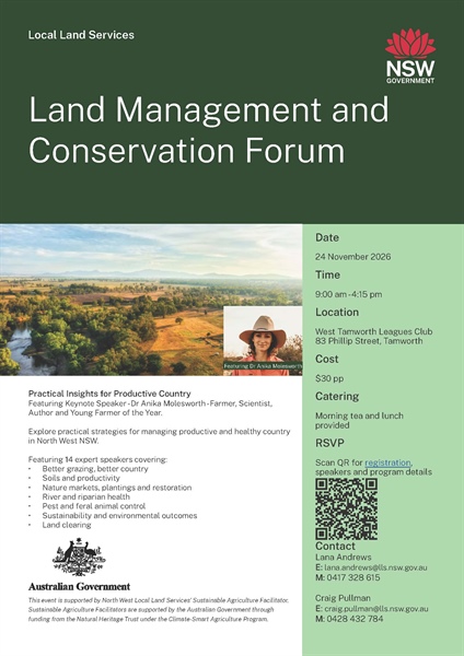 Land Management and Conservation Forum